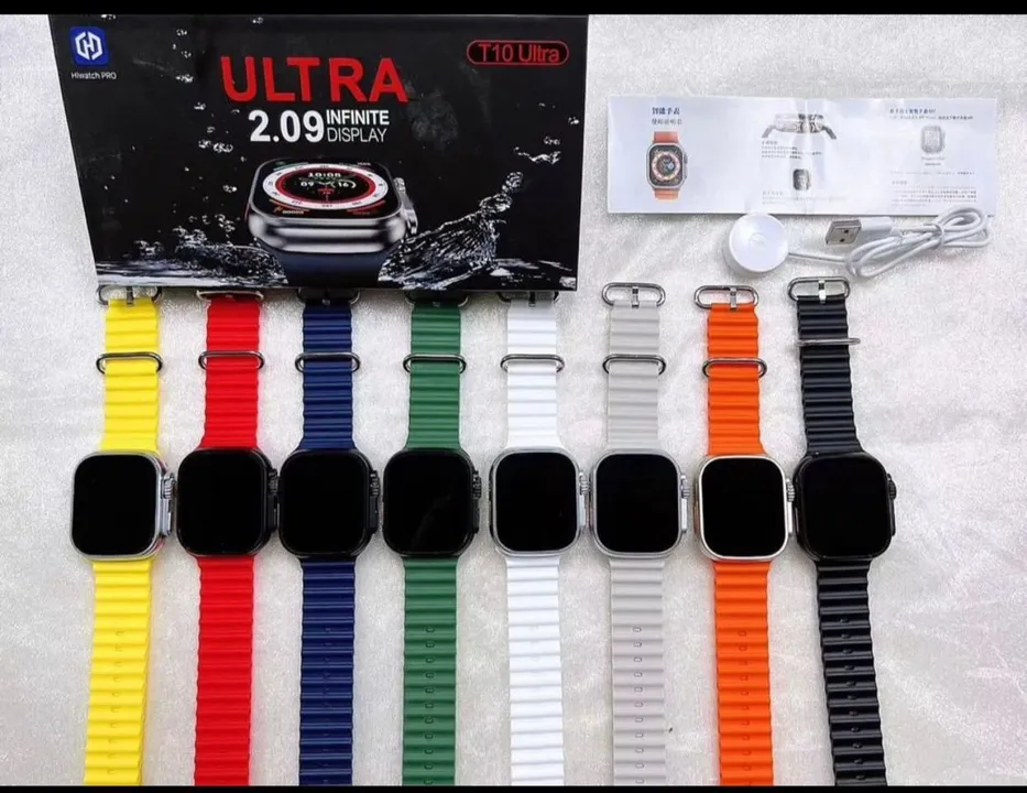 T10 ultra smart watch available  uploaded by B.S. ENTERPRISE ( BABUSINGH RAJPUROHIT) on 10/2/2023