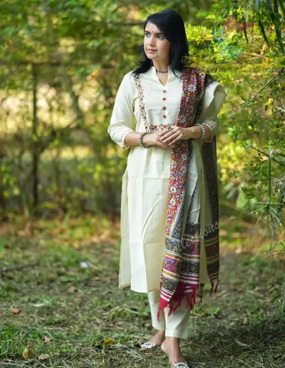 Khadi cotton  uploaded by Radha Rani creation on 10/2/2023