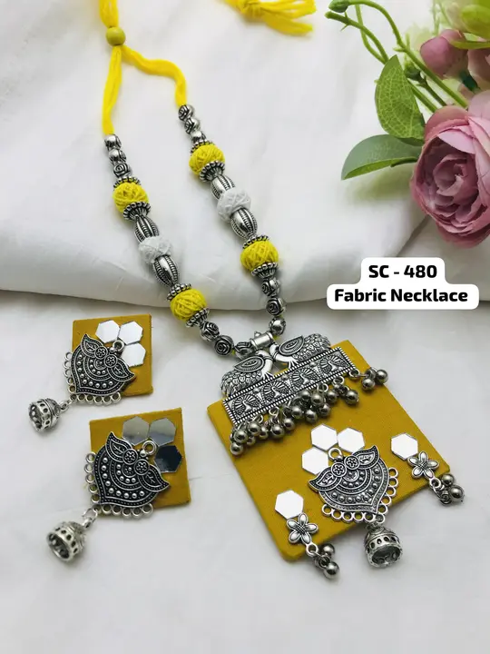 Fabric necklace  uploaded by Shreevari fashion on 10/2/2023