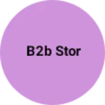 Business logo of B2b stor