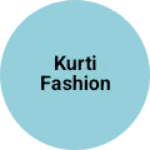 Business logo of Kurti fashion