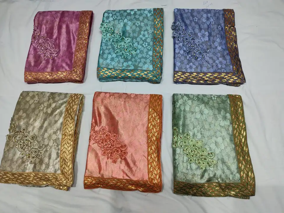 Lycra sarees uploaded by business on 10/2/2023