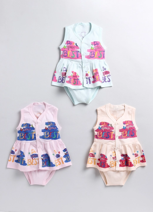 Girls top bottom sets 0-1 Years uploaded by Thanisha Enterprise (Mommy Club) on 10/2/2023
