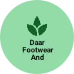 Business logo of Daar footwear and garments