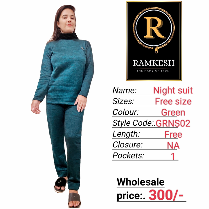 Night suit for women  uploaded by RAMKESH on 10/3/2023