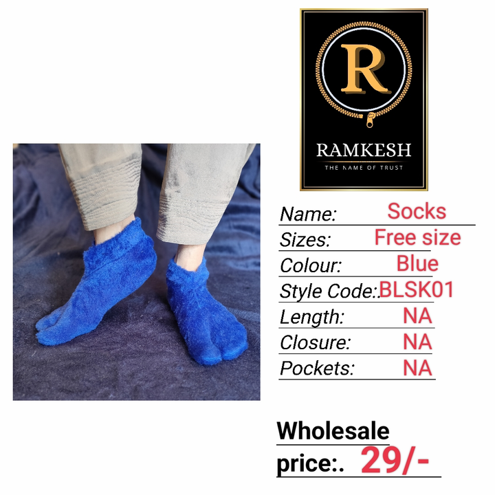 Winter fur socks uploaded by RAMKESH on 10/3/2023