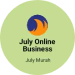 Business logo of July online business