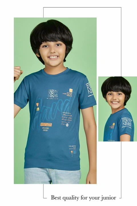 MR. RABBY Boy's Printed T-shirt  uploaded by Maharashtra trading company on 10/3/2023