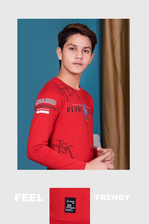 ZOVENES Boy's Fancy Printed T-shirt  uploaded by Maharashtra trading company on 10/3/2023