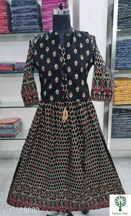 Post image Catalog Name:*Charvi Superior Kurtis*
Fabric: Rayon
Sleeve Length: Three-Quarter Sleeves
Pattern: Printed
Combo of: Single
Sizes:
XXL (Bust Size: 44 in, Size Length: 45 in) 

Dispatch: 2-3 Days
Easy Returns Available In Case Of Any Issue
*Proof of Safe Delivery! Click to know on Safety Standards of Delivery Partners- https://ltl.sh/y_nZrAV3.                                                             WhatsApp no.  9316584226