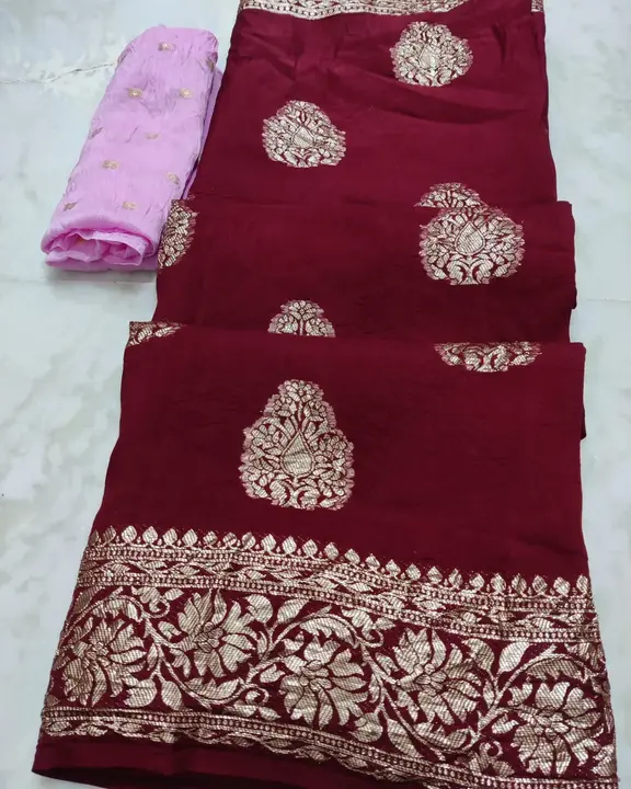 Product uploaded by Jaipuri wholesale gotta patti kurtis nd sarees on 10/3/2023