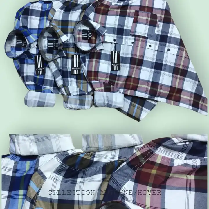 COTTON X CHECKS SHIRTS  uploaded by Cotton X - Made in India  on 10/3/2023