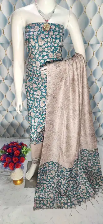 Katan silk Suit Contact no 8825269564 uploaded by business on 10/3/2023
