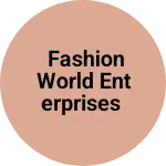 Business logo of fashion world enterprises