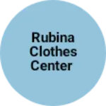 Business logo of Rubina clothes center