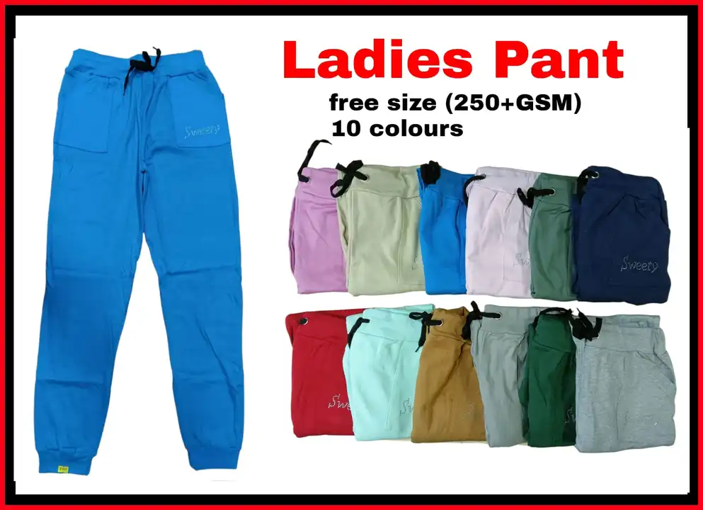 Ladies track pant uploaded by business on 10/3/2023