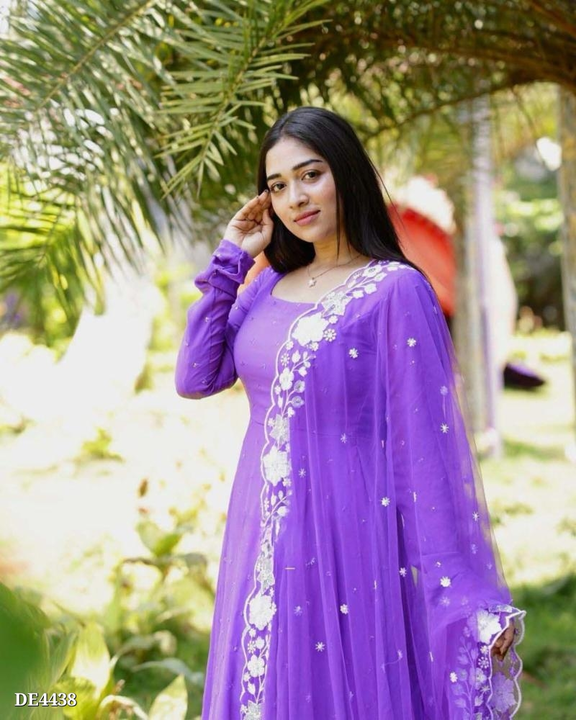 Anarkali gown with dupatta uploaded by business on 10/3/2023