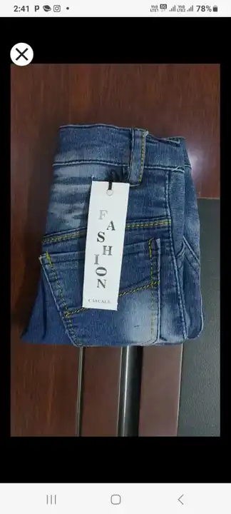 Denim jeans  uploaded by business on 10/3/2023