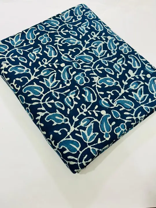 Bagru Hand block printed pure cotton running fabrics  uploaded by The print house  on 10/3/2023