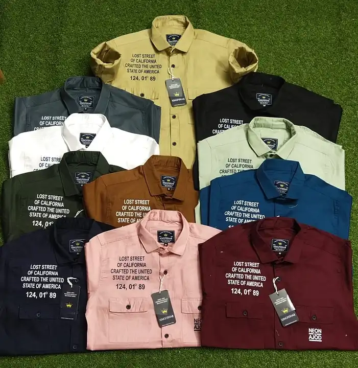 Cargo shirts  uploaded by Ahmedabad store on 10/3/2023