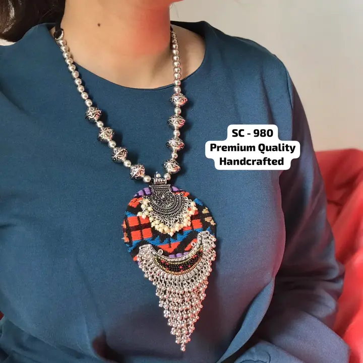 Handcrafted neckpiece  uploaded by business on 10/3/2023