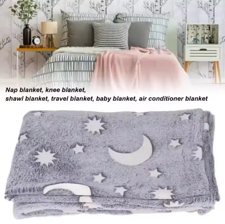 Flannel blanket ( glow in the dark) uploaded by Ad enterprise on 10/3/2023