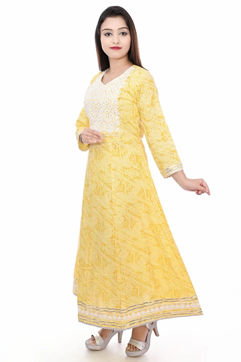 Rayon print kurta set with leggy uploaded by JD LASKAR DRESSES on 10/3/2023