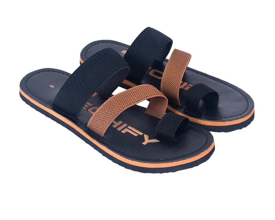 Mens fancy elastic strap slipper 6to 10 size  uploaded by Techify Exports on 10/3/2023