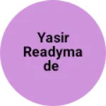 Business logo of Yasir readymade