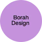 Business logo of Borah design