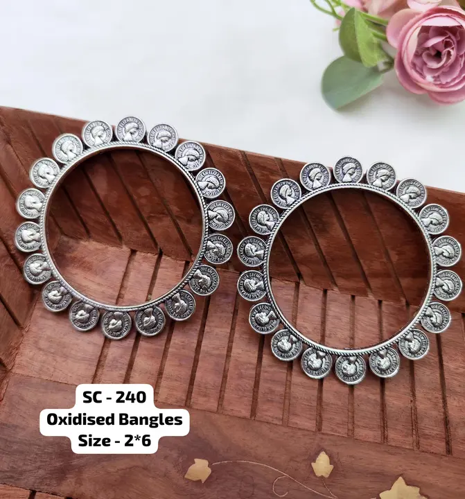 Oxidised bangles  uploaded by Shreevari fashion on 10/4/2023