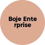 Business logo of Boje enterprise