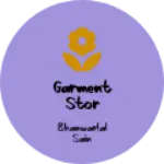 Business logo of Garment stor