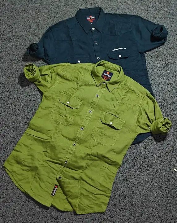 Double pocket shirts heavy fabric uploaded by The time on 10/4/2023