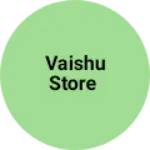 Business logo of Vaishu Store