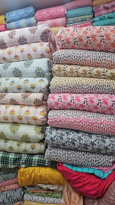 Cambric cotton prices 55rypay mtr only wholesale  uploaded by SS textile on 10/4/2023