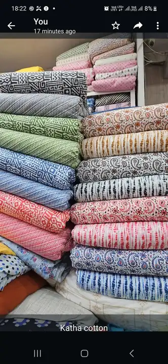 Cambric cotton prices 55rypay mtr only wholesale  uploaded by SS textile on 10/4/2023