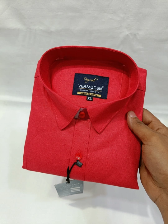 Mix cotton fabric shirt uploaded by MUMBAI SHIRTS  on 10/4/2023