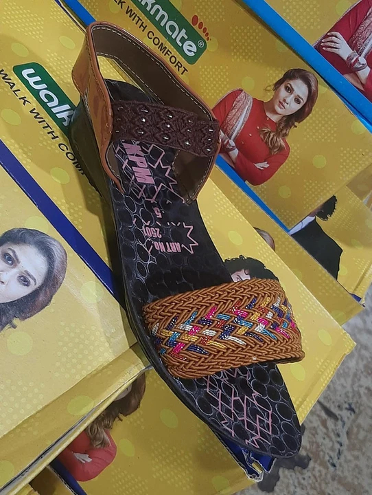 Visiting card store images of Sazid fancy footwear