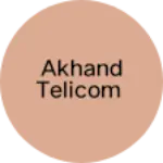 Business logo of Akhand telicom