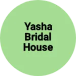 Business logo of Yasha bridal house