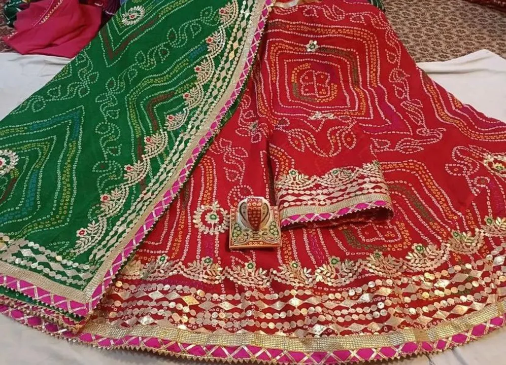 Lehenga uploaded by SALASAR TEXTILES on 10/4/2023