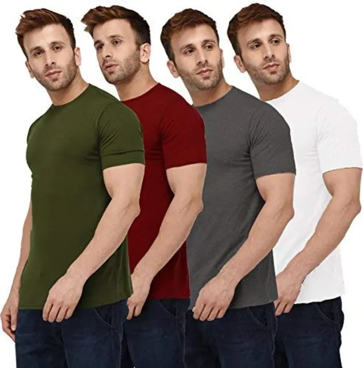 Round Neck T-shirts  uploaded by NRD Fashion Store on 10/4/2023