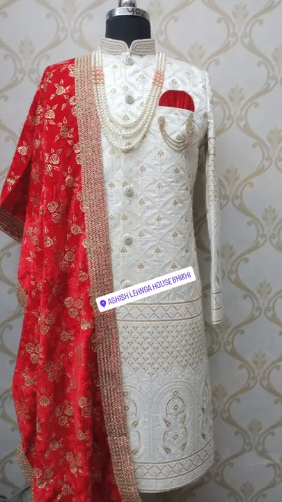 Sherwani uploaded by Ashish Lehnga House on 10/4/2023