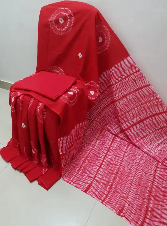Cotton hand block saree  uploaded by Indiana Creations  on 10/4/2023