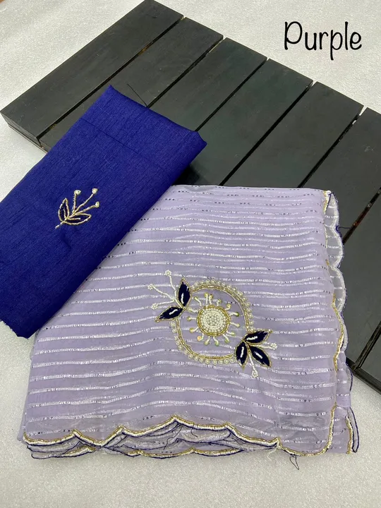 handwork saree  uploaded by business on 10/4/2023