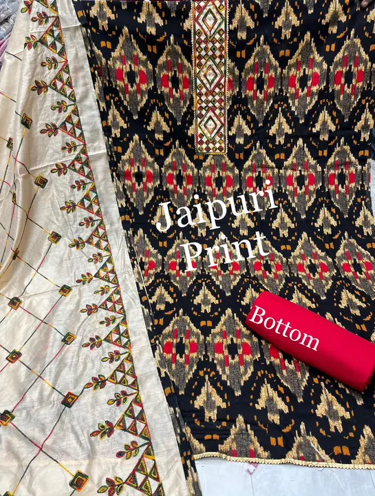 Jaipuri print  uploaded by Heena fashion house on 10/4/2023