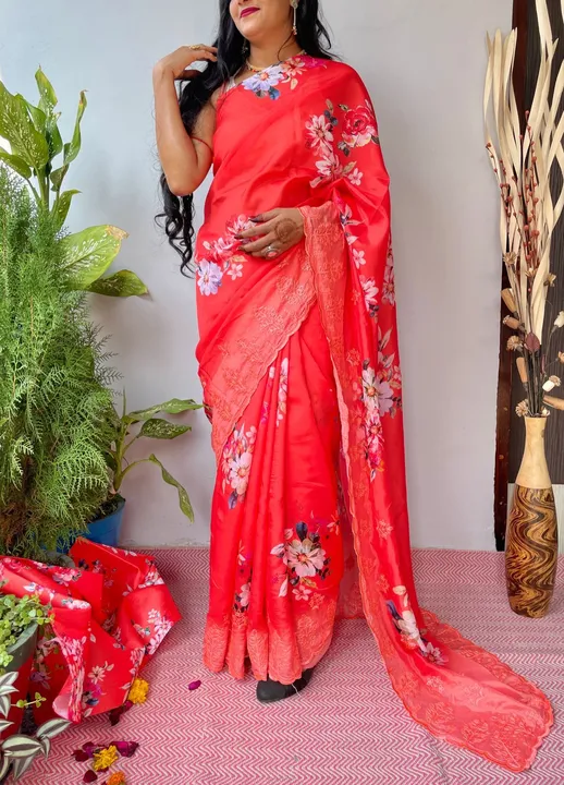 Saree SMC  uploaded by Divya Fashion on 10/4/2023