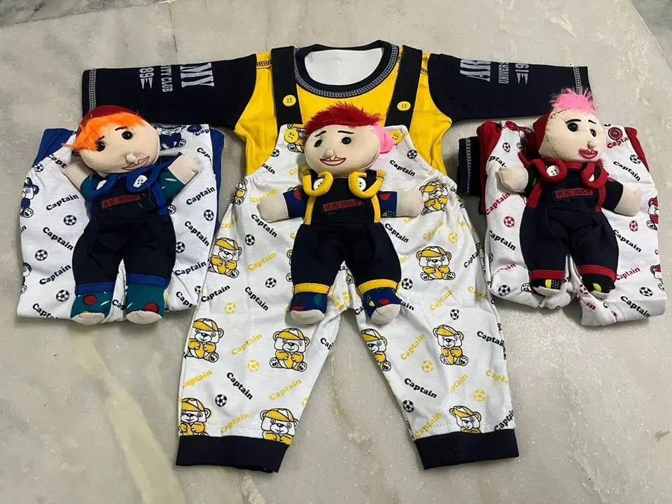 Toy full sleeve topbottom sets uploaded by Thanisha Enterprise (Mommy Club) on 10/4/2023