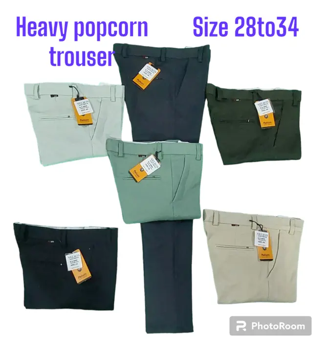 Heavy popcorn trouser  uploaded by Wow fashion on 10/5/2023